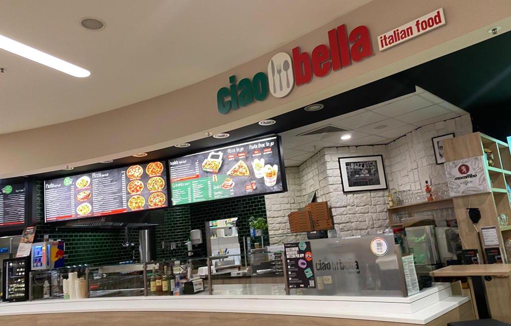 Bild des Geschäft-Restaurants "Ciao Bella" im Phoenix Center Harburg.