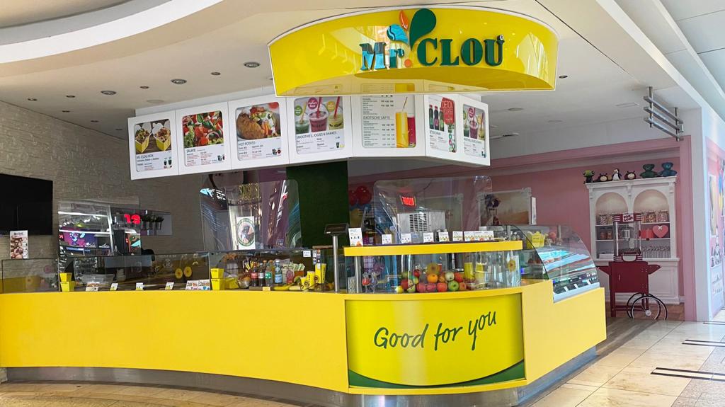 Bild des Geschäft-Restaurants "Mr. Clou" im Phoenix Center Harburg.