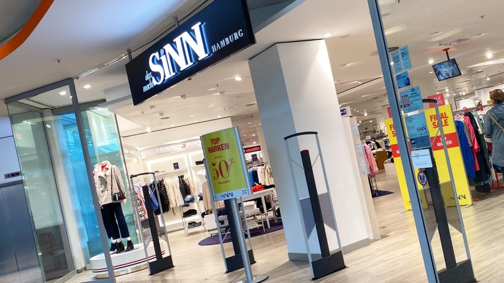 Bild des Geschäfts "Sinn" im Phoenix Center Harburg.