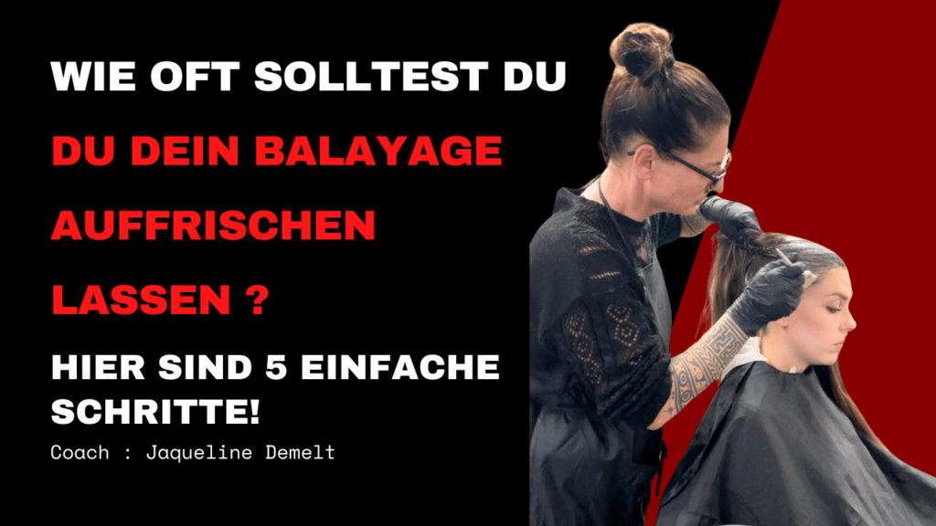 Balayage auffrischen: Die richtige Pflege für strahlende Farben