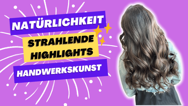 Braune Haare mit Balayage-Technik vom Friseur Happy Hair Harburg in Hamburg. Strahlende Haarfarben für jeden Haartyp.