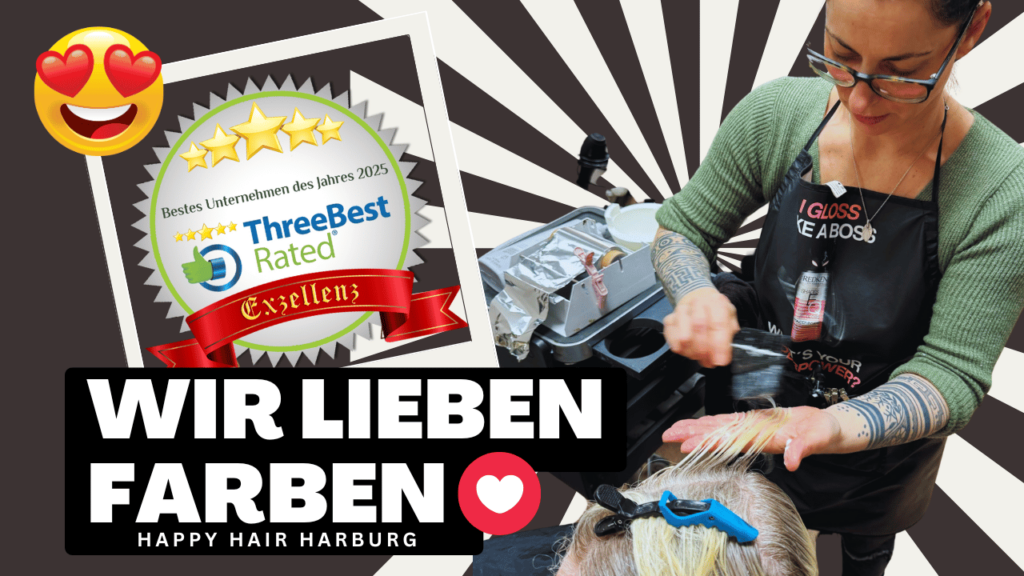 Bester Friseur Hamburg – Happy Hair Harburg bietet Top-Stylings, Balayage & Haarverlängerungen.