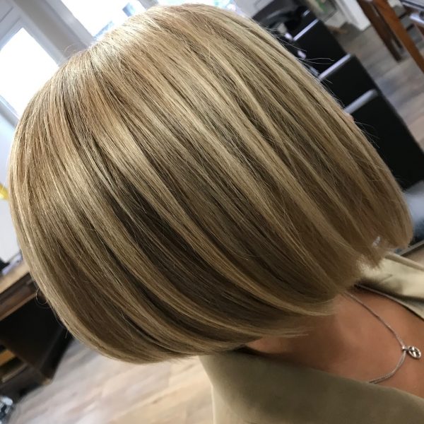 Balayage Kurze Haare - Ein atemberaubender Balayage-Look für kurze Haare.